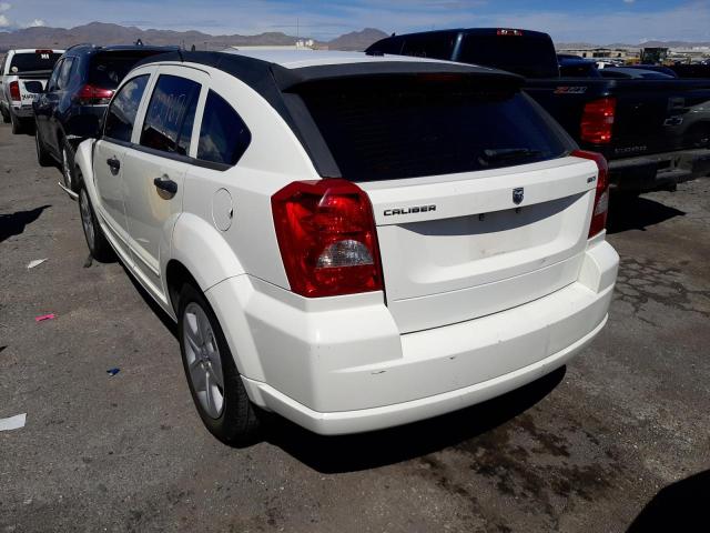 Photo 3 from auction – 2007 DODGE CALIBER SX with VIN 1B3HB48B47D254518