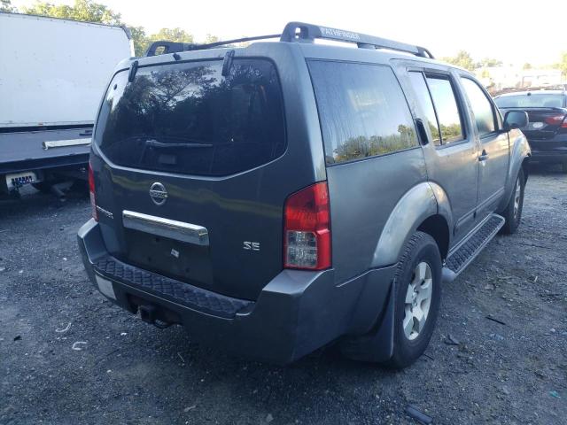 Photo 4 from auction – 2005 NISSAN PATHFINDER with VIN 5N1AR18W75C790231