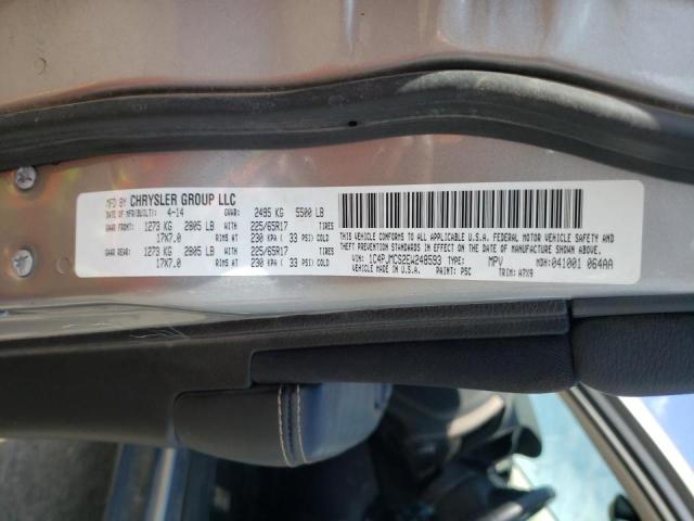 Photo 10 from auction – 2014 JEEP CHEROKEE L with VIN 1C4PJMCS2EW248593