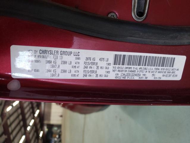 Photo 10 from auction – 2013 JEEP COMPASS with VIN 1C4NJDEB1DD240354