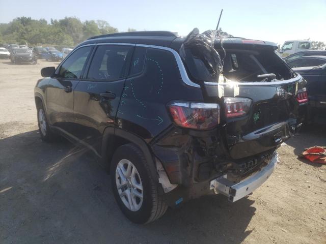 Photo 3 from auction – 2021 JEEP COMPASS SP with VIN 3C4NJCAB7MT571241