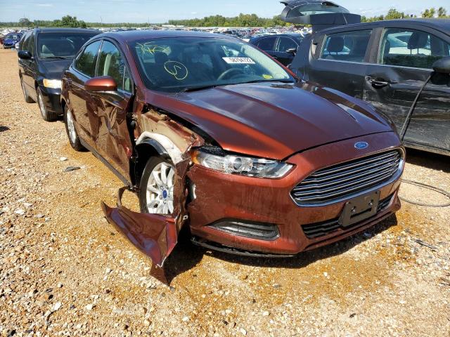 FORD FUSION S 2015 with VIN 3FA6P0G73FR213614 - Photo from auction