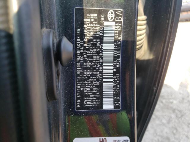 Photo 10 from auction – 2017 TOYOTA COROLLA L with VIN 5YFBURHE1HP687525