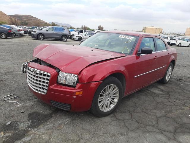 Photo 2 from auction – 2009 CHRYSLER 300 LX with VIN 2C3KA43D09H557077
