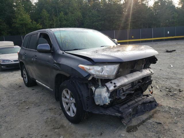 TOYOTA HIGHLANDER 2012 with VIN 5TDBK3EHXCS098703 - Photo from auction
