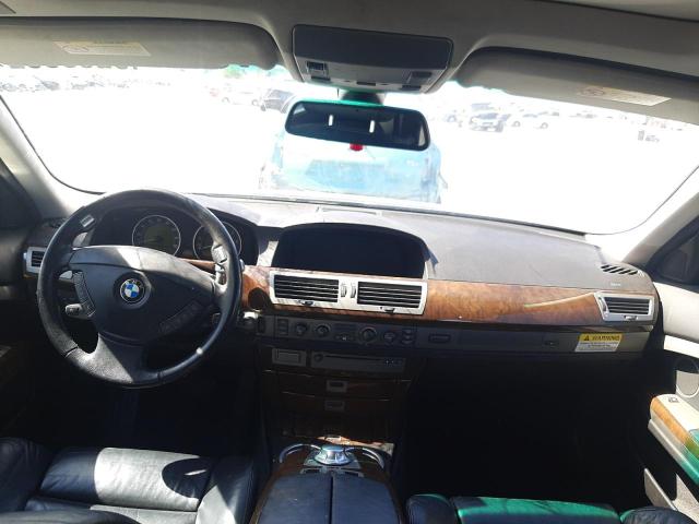 Photo 9 from auction – 2003 BMW 745 LI with VIN WBAGN63453DR18984