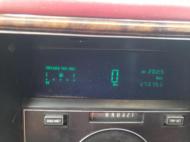 Photo 8 from auction – 1990 CADILLAC BROUGHAM with VIN 1G6DW54YXLR710877