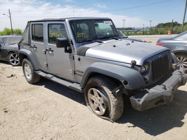 JEEP WRANGLER U 2013 with VIN 1C4BJWDGXDL654430 - Photo from auction