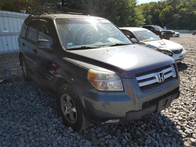 HONDA PILOT 2006 with VIN 2HKYF18476H538320 - Photo from auction