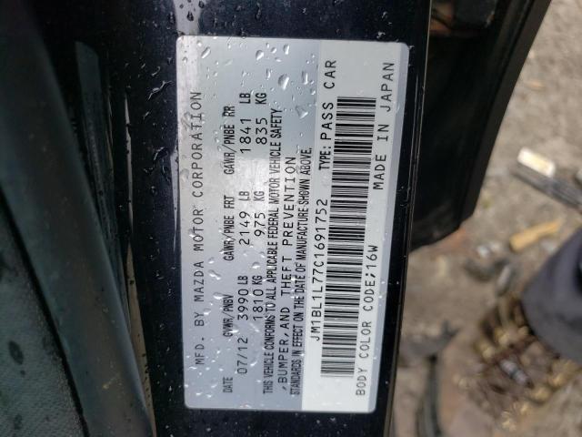 Photo 10 from auction – 2012 MAZDA 3 I with VIN JM1BL1L77C1691752