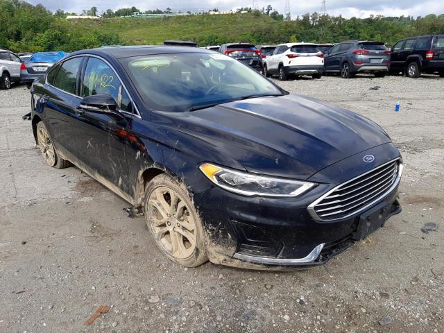 Photo 1 from auction – 2019 FORD FUSION SEL with VIN 3FA6P0CD7KR237310