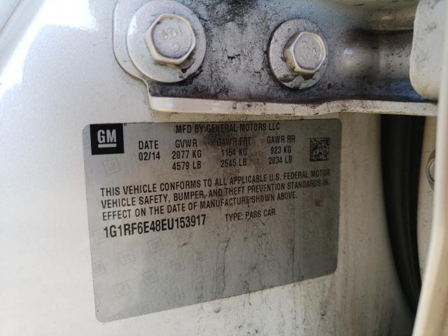 Photo 10 from auction – 2014 CHEVROLET VOLT with VIN 1G1RF6E48EU153917