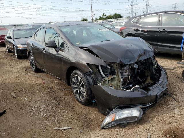HONDA CIVIC EX 2013 with VIN 2HGFB2F85DH533543 - Photo from auction
