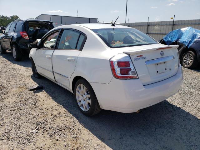 Photo 3 from auction – 2012 NISSAN SENTRA 2.0 with VIN 3N1AB6APXCL711891