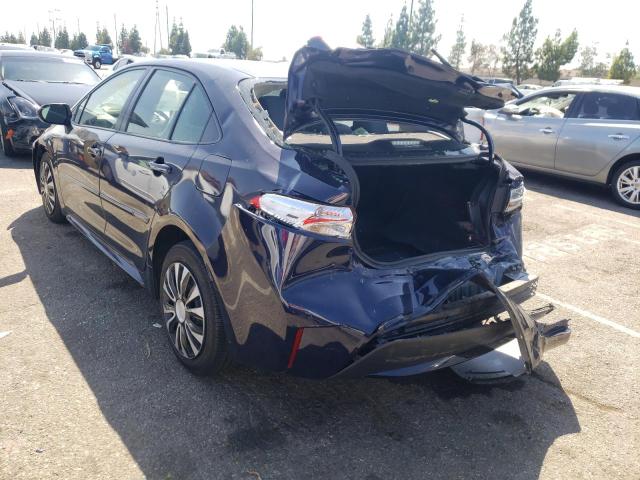 Photo 3 from auction – 2021 TOYOTA COROLLA LE with VIN JTDEPMAE7MJ149816