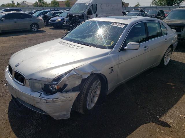 Photo 2 from auction – 2003 BMW 745 LI with VIN WBAGN63433DR19910