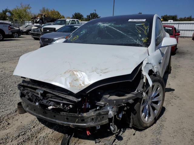 Photo 2 from auction – 2017 TESLA MODEL X with VIN 5YJXCDE26HF053984