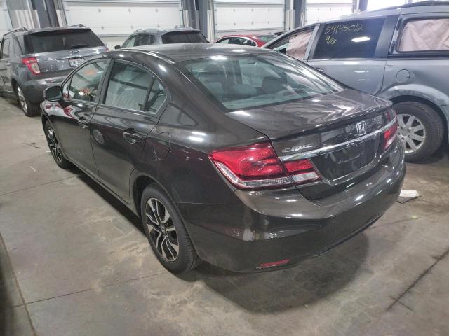 Photo 3 from auction – 2013 HONDA CIVIC EX with VIN 19XFB2F85DE067641