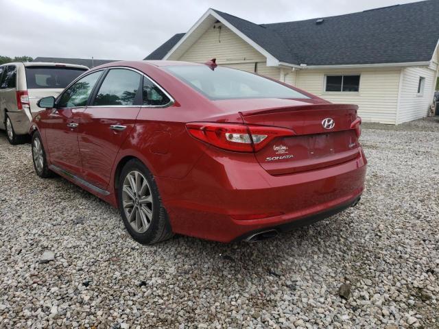 Photo 3 from auction – 2017 HYUNDAI SONATA SPO with VIN 5NPE34AF4HH566331