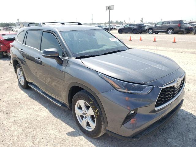 TOYOTA HIGHLANDER 2021 with VIN 5TDZZRAH6MS078968 - Photo from auction