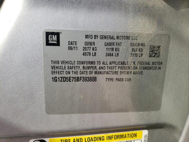 Photo 10 from auction – 2011 CHEVROLET MALIBU 2LT with VIN 1G1ZD5E75BF393808