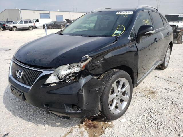 Photo 2 from auction – 2012 LEXUS RX 350 with VIN 2T2ZK1BA1CC078919