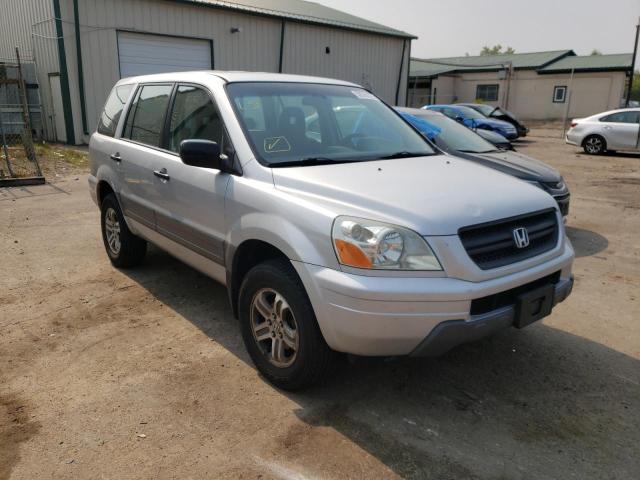 HONDA PILOT LX 2003 with VIN 2HKYF18183H551899 - Photo from auction