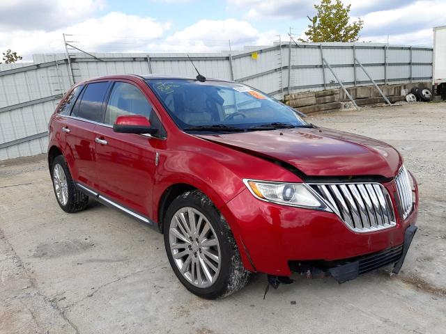 LINCOLN MKX 2011 with VIN 2LMDJ6JK0BBJ29262 - Photo from auction