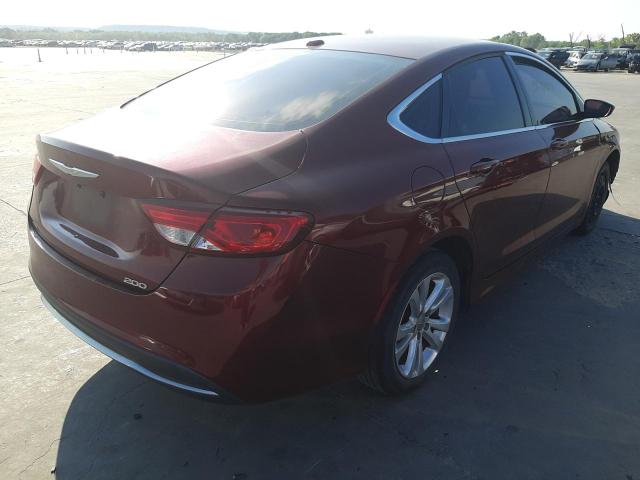 Photo 4 from auction – 2015 CHRYSLER 200 LIMITE with VIN 1C3CCCAB3FN723959