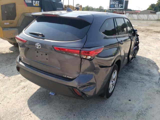 Photo 4 from auction – 2021 TOYOTA HIGHLANDER with VIN 5TDBZRBH4MS090536