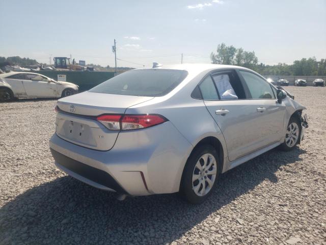 Photo 4 from auction – 2021 TOYOTA COROLLA LE with VIN JTDEPMAE9MJ160624