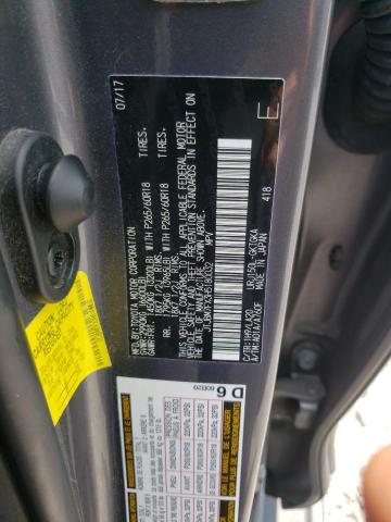 Photo 10 from auction – 2017 LEXUS GX 460 with VIN JTJBM7FX3H5180032