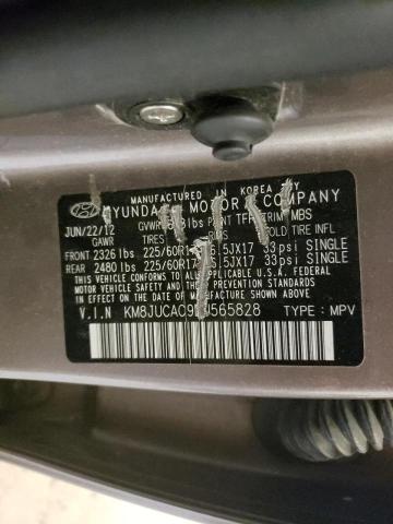 Photo 10 from auction – 2013 HYUNDAI TUCSON GLS with VIN KM8JUCAC9DU565828