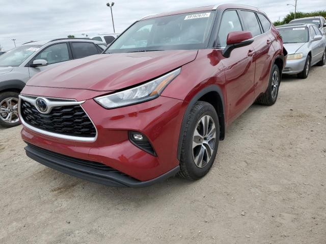 Photo 2 from auction – 2020 TOYOTA HIGHLANDER with VIN 5TDHZRBH5LS023887