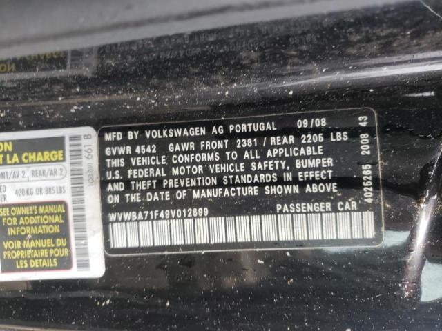 Photo 10 from auction – 2009 VOLKSWAGEN EOS TURBO with VIN WVWBA71F49V012699