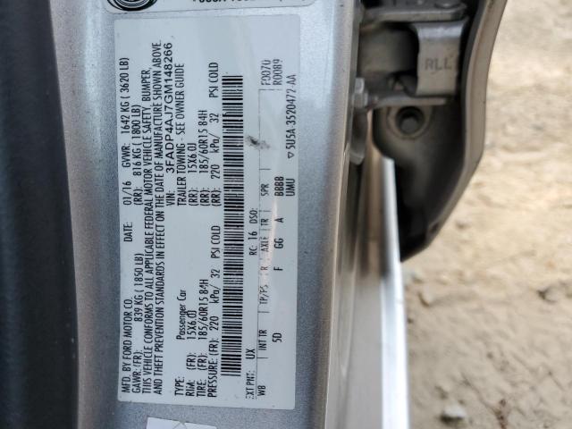 Photo 10 from auction – 2016 FORD FIESTA S with VIN 3FADP4AJ7GM148266