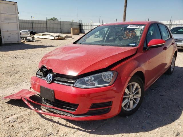 Photo 2 from auction – 2015 VOLKSWAGEN GOLF with VIN 3VW217AU4FM022098