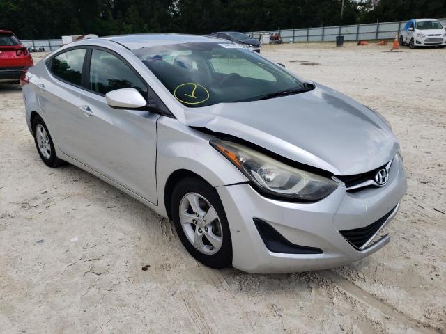 HYUNDAI ELANTRA SE 2015 with VIN 5NPDH4AE9FH579366 - Photo from auction