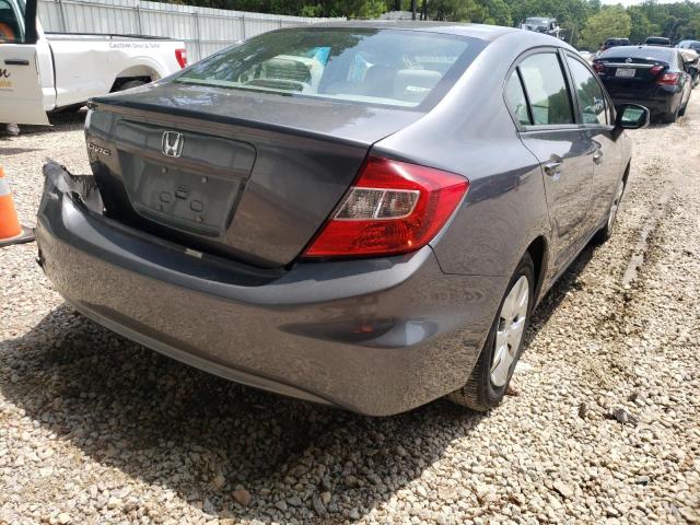 Photo 4 from auction – 2012 HONDA CIVIC LX with VIN 19XFB2F5XCE360519