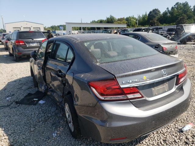 Photo 3 from auction – 2013 HONDA CIVIC LX with VIN 19XFB2F5XDE001074