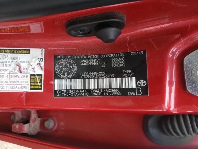 Photo 10 from auction – 2013 TOYOTA PRIUS V with VIN JTDZN3EU7D3237031