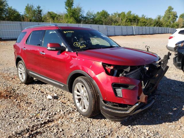FORD EXPLORER L 2018 with VIN 1FM5K8F81JGB99480 - Photo from auction
