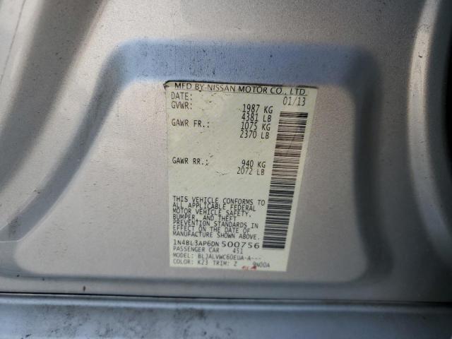Photo 10 from auction – 2013 NISSAN ALTIMA 3.5 with VIN 1N4BL3AP6DN500756