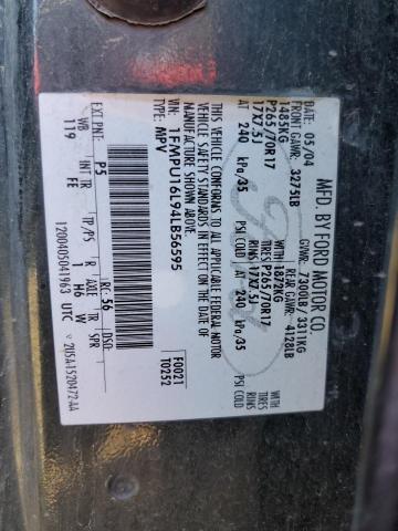Photo 10 from auction – 2004 FORD EXPEDITION with VIN 1FMPU16L94LB56595