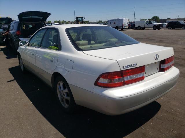 Photo 3 from auction – 2001 LEXUS ES 300 with VIN JT8BF28G110323218