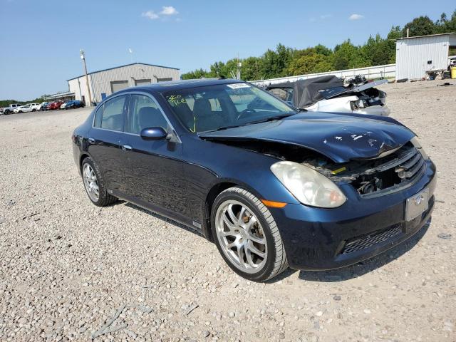 INFINITI G35 2006 with VIN JNKCV51E36M515497 - Photo from auction