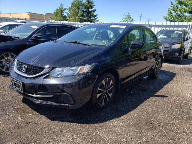 Photo 2 from auction – 2014 HONDA CIVIC LX with VIN 2HGFB2F57EH029227