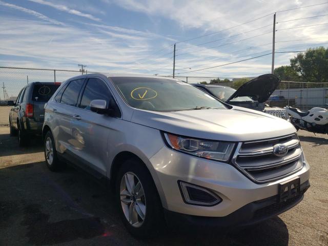 FORD EDGE SEL 2016 with VIN 2FMPK3J90GBB30579 - Photo from auction