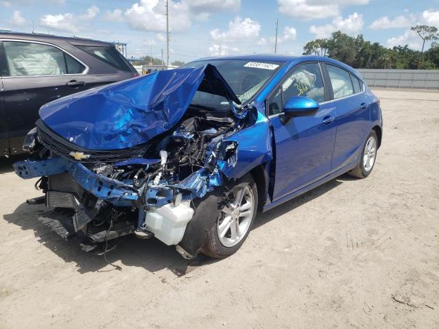Photo 2 from auction – 2017 CHEVROLET CRUZE LT with VIN 3G1BE6SM6HS562964