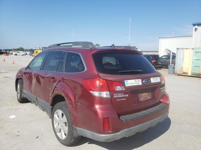 Photo 3 from auction – 2011 SUBARU OUTBACK 2. with VIN 4S4BRBJC1B3330665